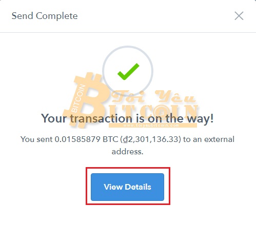 Rút tiền từ Coinbase. Ảnh 4