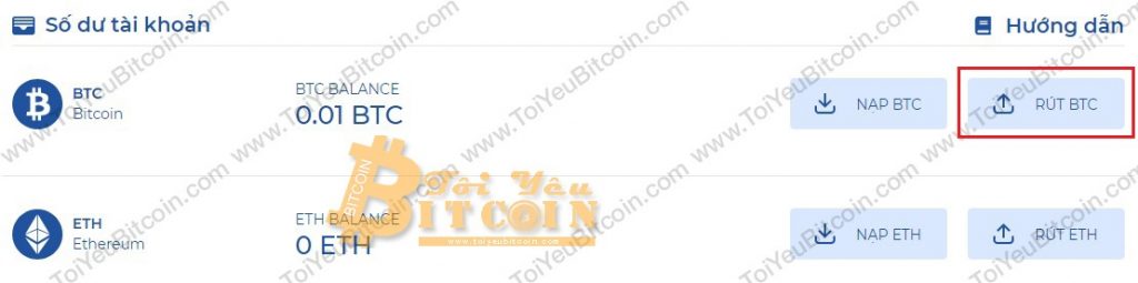 Cách rút BTC từ ví Fiahub. Ảnh 1