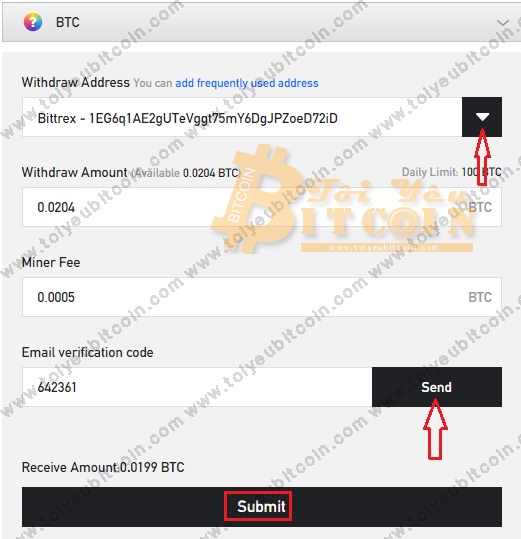 Rút tiền từ sàn BitForex. Ảnh 6