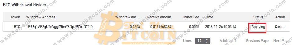 Rút tiền từ sàn BitForex. Ảnh 8