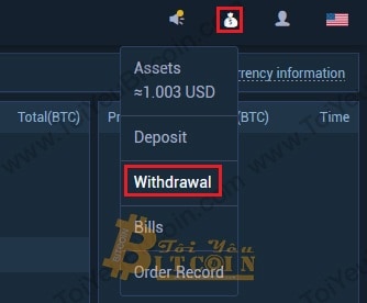 Cách rút tiền từ sàn BW. Ảnh 1