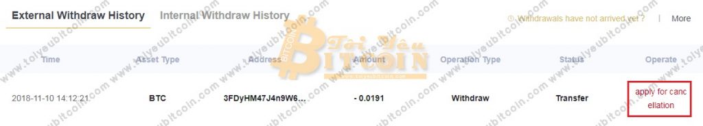 Rút tiền từ sàn LBank. Ảnh 7