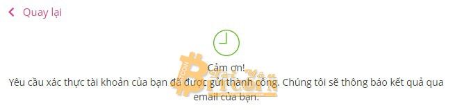 Cách xác minh tài khoản trên Bcnex. Ảnh 5