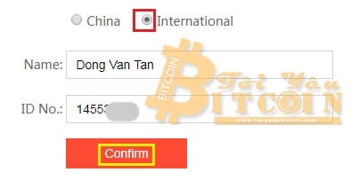 Cách xác thực tài khoản Bilaxy. Ảnh 2