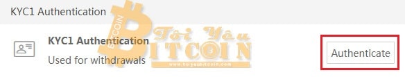Cách xác thực tài khoản Bilaxy. Ảnh 1