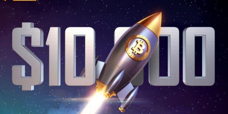Đào coin – Giá Bitcoin phục hồi trở lại mức $10.000, thị trường chuyển xanh đầy hi vọng