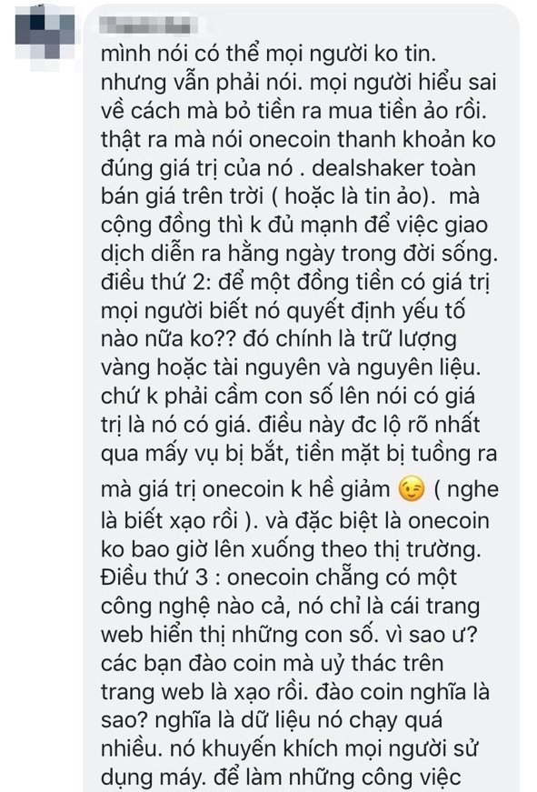 Cộng đồng Onecoin 4