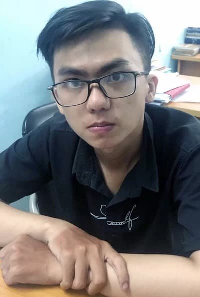 Tài tại cơ quan điều tra. Ảnh: Công an cung cấp.