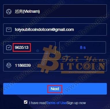 Cách đăng ký tạo tài khoản CoinEgg. Ảnh 4