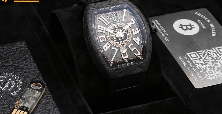 Đào coin – Franck Muller – Hãng đồng hồ xa xỉ của Thụy Sĩ ra mắt đồng hồ tích hợp ví lạnh Bitcoin