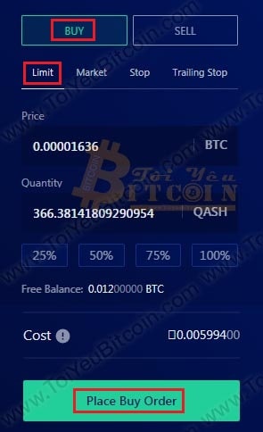 Cách trade coin trên sàn Liquid. Ảnh 4