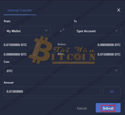 Cách nạp tiền vào sàn Bithumb Global. Ảnh 4