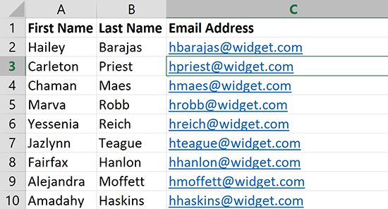 Contact List Getresponse