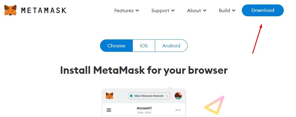 Hướng dẫn Metamask - Tải addon Metamask